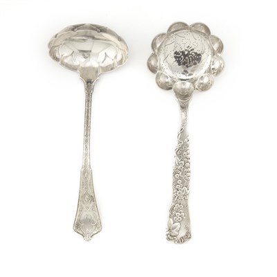 Lot 634 - Two Tiffany & Co. Sterling Silver Ladles Total...