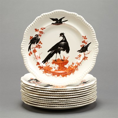 Lot 639 - Set of Eleven Copeland Spode Transfer...