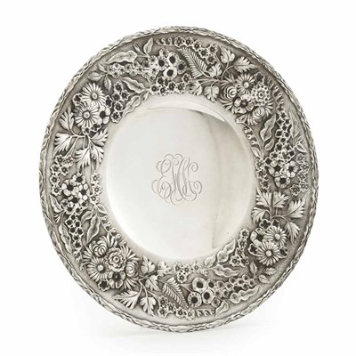 Lot 644 - S. Kirk & Son Sterling Silver Repoussé Plate...