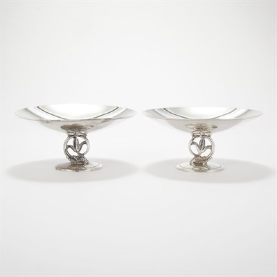 Lot 671 - Pair of Tiffany & Co. Makers Sterling Silver...