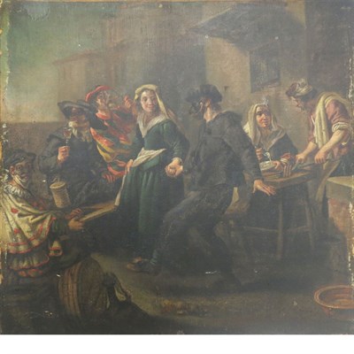 Lot 86 - Circle of Michelangelo Cerquozzi Dance beside...