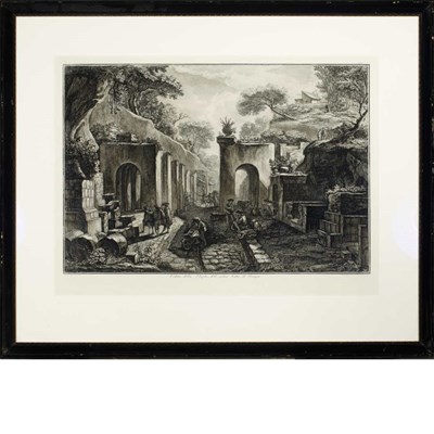 Lot 129 - Francesco Piranesi after L. Desprez VEDUTA...