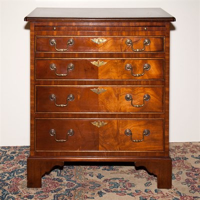 Lot 220 - George III Style Mahogany Bachelor's Chest of...