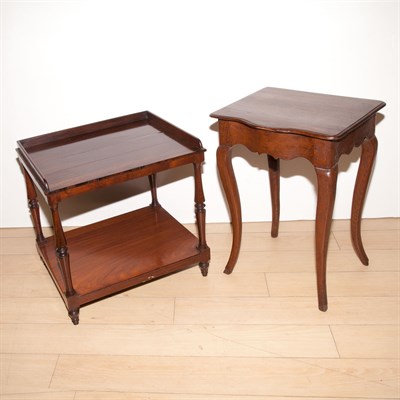 Lot 337 - Regency Style Rosewood Diminutive Side Table...