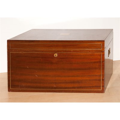 Lot 336 - Benson & Hedges Brass Bound Mahogany Humidor...