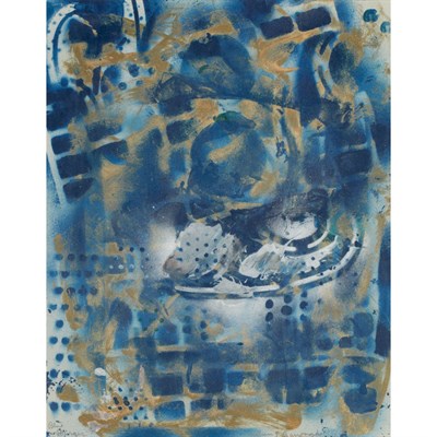 Lot 95 - William S. Burroughs American, 1914-1997 Blue...