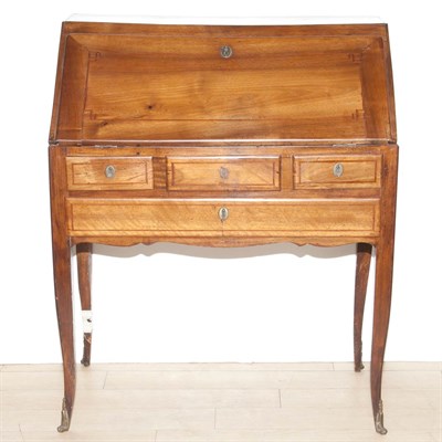 Lot 542 - Provincial Louis XV Style Fruitwood Lady's...