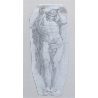Lot 32 - Follower of Annibale Carracci Hercules, after...