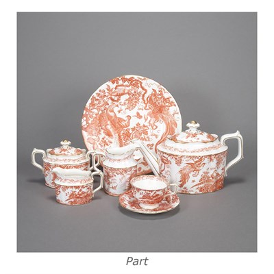 Lot 449 - Royal Crown Derby Porcelain Dinner Service In...