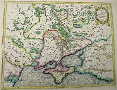 Lot 343 - [MAP] MERCATOR, GERARD Taurica Cherones...