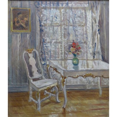 Lot 101 - Dyre Diriks Norwegian, 1894-1976 Interieur...