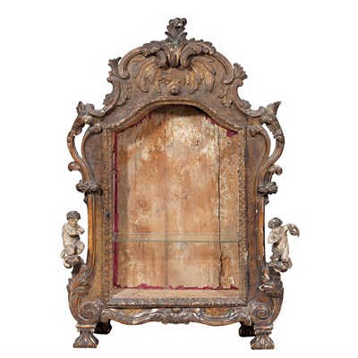 Lot 136 - Italian Rococo Giltwood Vitrine 18th Century...