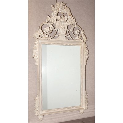 Lot 487 - Swedish Neoclassical Style White Painted...