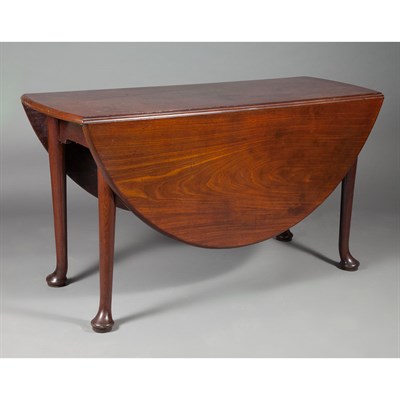 Lot 513 - George II Mahogany Drop-Leaf Table With...