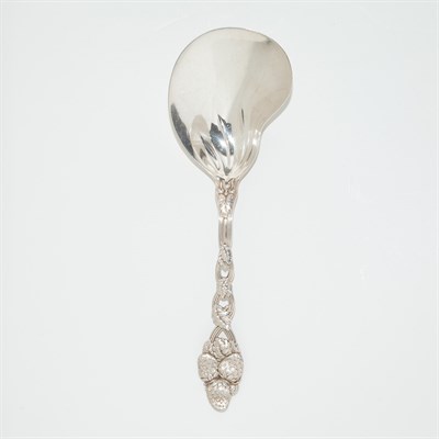 Lot 718 - Tiffany & Co. Sterling Silver Berry Spoon...