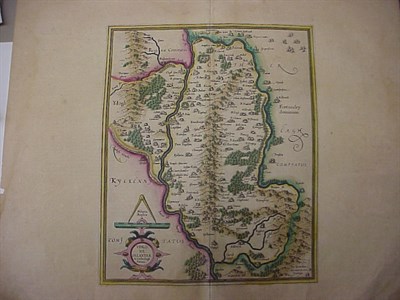 Lot 344 - [MAP] MERCATOR, GERARD Udrone Irlandiae in...