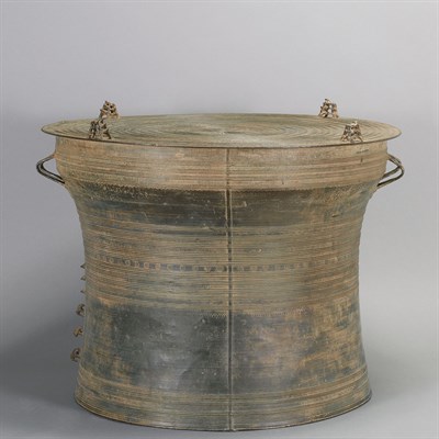 Lot 26 - Southeast Asian Bronze Rain Drum 18th/19th...