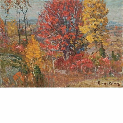 Lot 44 - John Joseph Enneking American, 1841-1916...