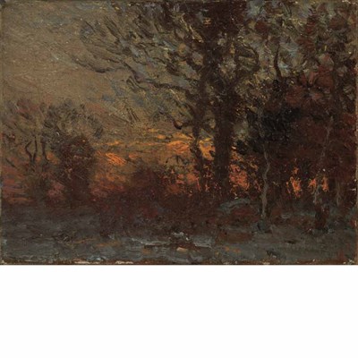 Lot 45 - John Joseph Enneking American, 1841-1916...