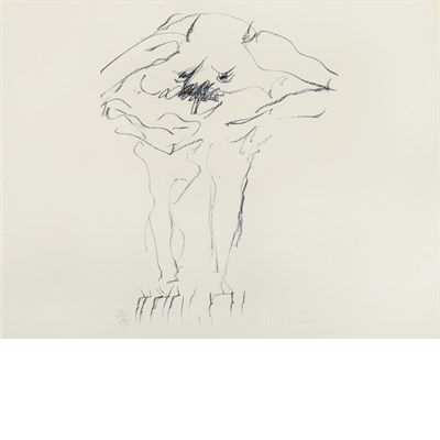 Lot 67 - Willem de Kooning (1904-1997) CLAM DIGGER...