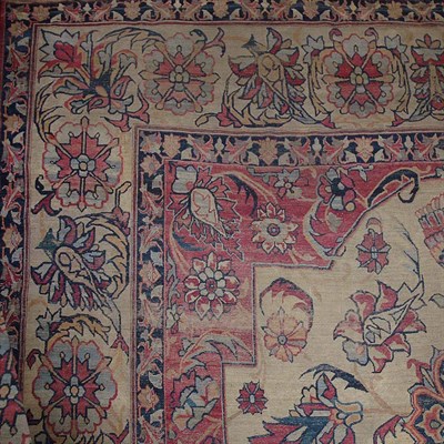 Lot 589 - Lavar Kirman Carpet Southeast Persia, last...