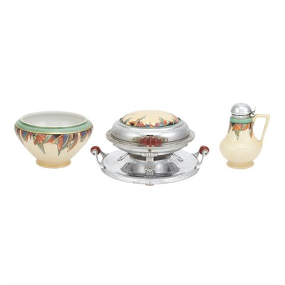 Lot 211 - Fraunfelter Royal Rochester Breakfast Set 20th...