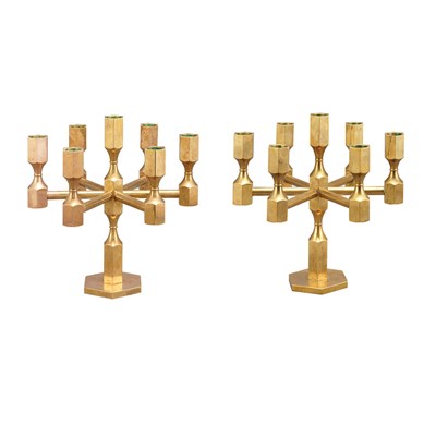 Lot 210 - Gusums Bruk Swedish, 20th century Pair of...