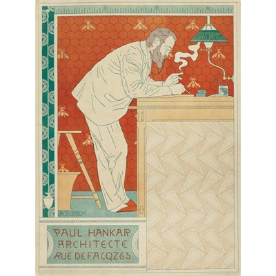 Lot 40 - Adolphe Crespin (1859-1944) PAUL HANKER...