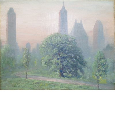Lot 18 - Johann Berthelsen American, 1883-1972 Morning...