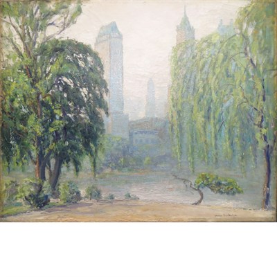 Lot 17 - Johann Berthelsen American, 1883-1972 Central...