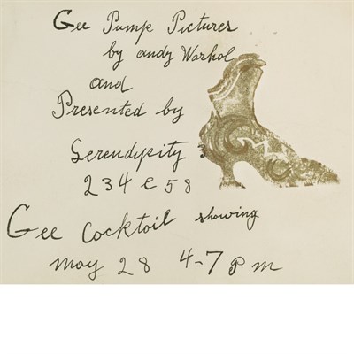 Lot 48 - Andy Warhol American, 1928-1987 Untitled, Gee...