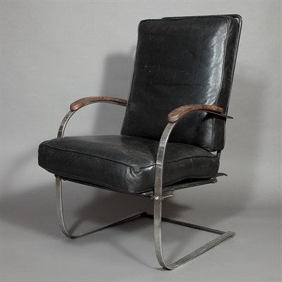 Lot 366 - 20th Century Design Rocker and a Reclining...