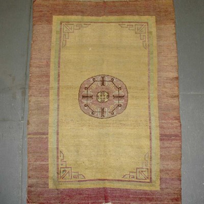 Lot 420 - Khotan Rug East Turkestan, last quarter of the...