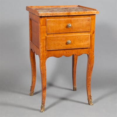Lot 204 - Provincial Louis XV Fruitwood Side Table With...