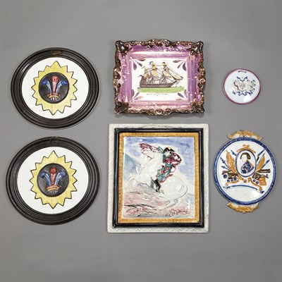 Lot 292 - Group of English Creamware and Pearlware...
