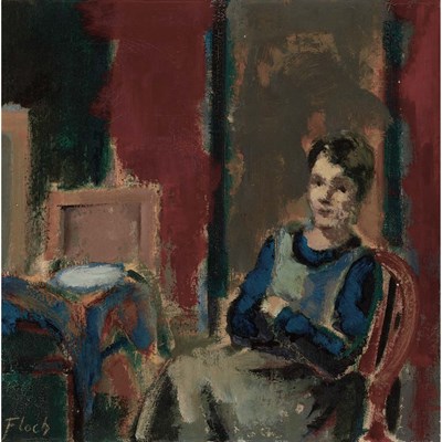 Lot 39 - Joseph Floch Austrian, 1895-1977 Woman Seated...