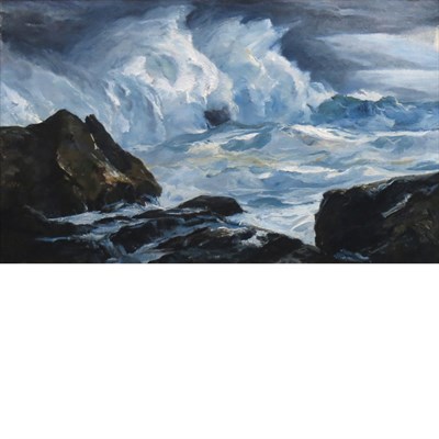 Lot 111 - Andrew George Winter American, 1893-1958 Storm,...