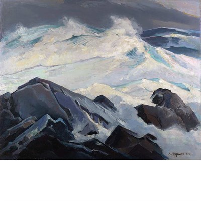 Lot 141 - Abraham Jacob Bogdanove Russian/American, 1887-...