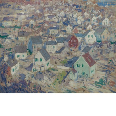 Lot 18 - George Elmer Browne American, 1871-1946...