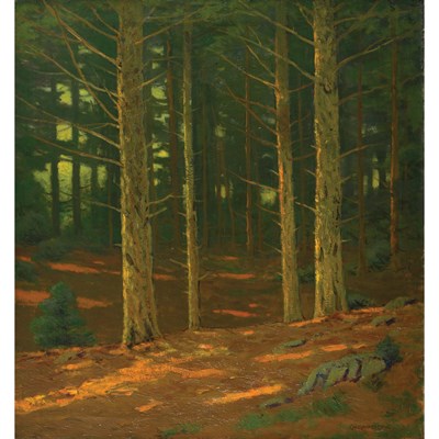 Lot 35 - Charles Warren Eaton American, 1857-1937...