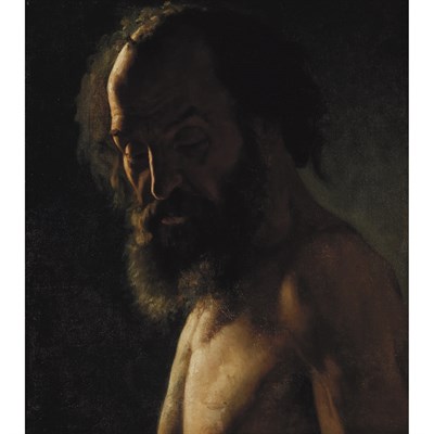 Lot 58 - Attributed to Theodore Gericault Study of a...