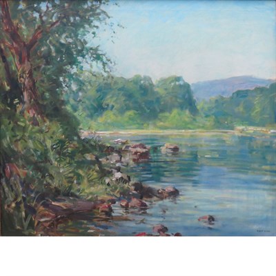 Lot 80 - Robert Hogg Nisbet American, 1879-1961 On the...