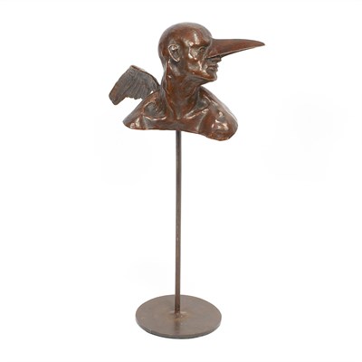 Lot 73 - Jorge Marin Mexico, b. 1963 Cabeza de Angel...