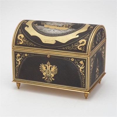 Lot 179 - Continental Black, Gold and Silver...