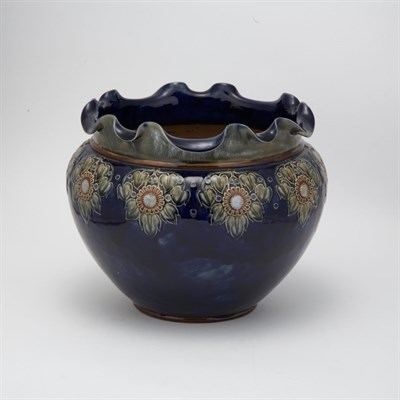 Lot 407 - Mintons Ltd. Secessionist Majolica Jardiniere...