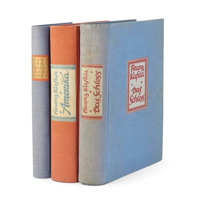 Lot 182 - KAFKA, FRANZ. Group of three first editions....