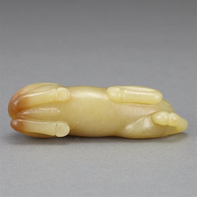 Lot 143 - Chinese Spinach Jade Hairpin 19th Century The...