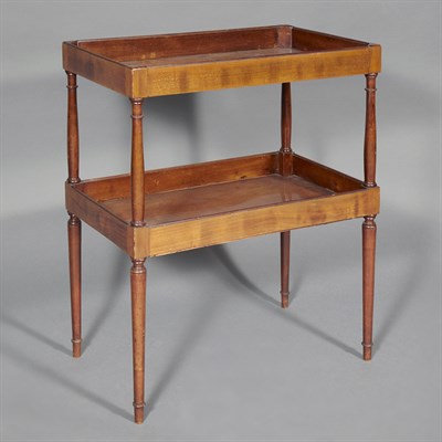 Lot 628 - Regency Style Mahogany End Table Height 28 1/2...