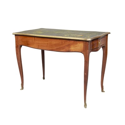Lot 600 - French Provincial Fruitwood Bureau Plat Height...