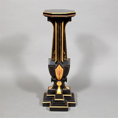 Lot 455 - American Aesthetic Movement Gilt-Metal Mounted...